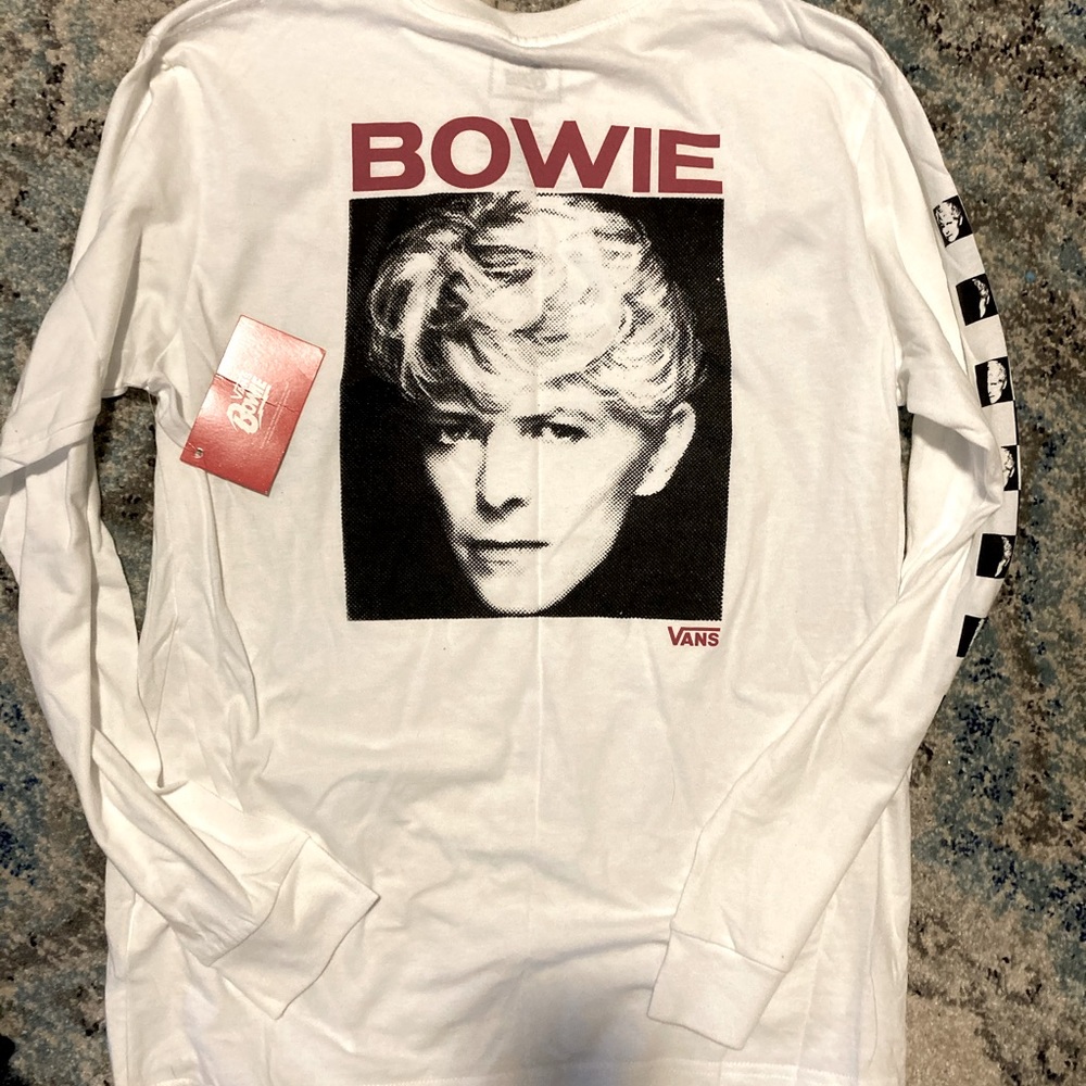 Exclusive Vans Bowie collection shirt